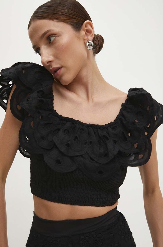 Answear.LAB pamut melegítő szett 14251.ijs fekete