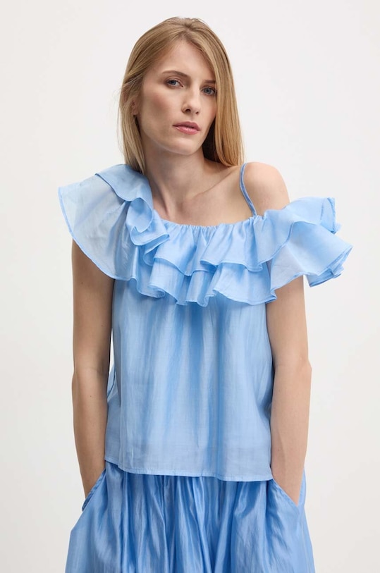 Îmbrăcăminte Answear Lab bluză și fustă 5106.IKK albastru