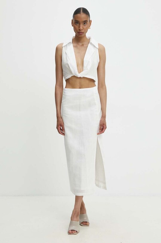 Kompletní sada s prádlem Answear.LAB látka bílá 5069ab.IKK