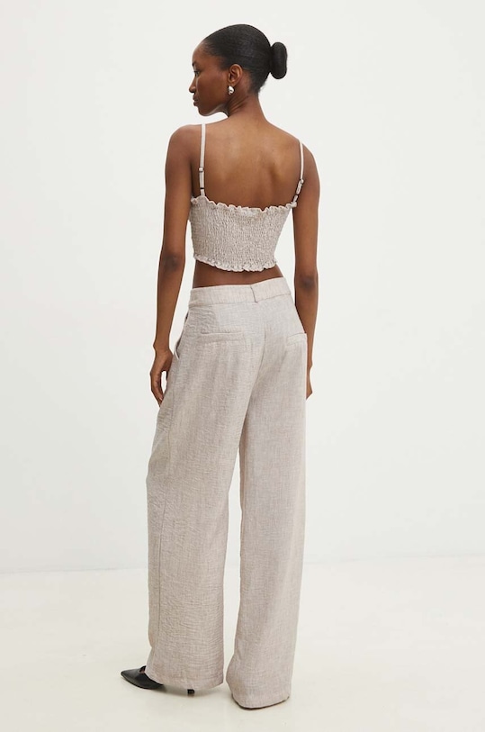 Answear.LAB komplet bawełniany SNG11.tms beżowy WZ24