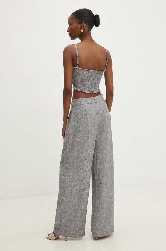 Answear.LAB komplet bawełniany SNG11.tms szary WZ24