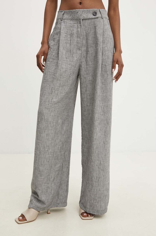 Answear.LAB komplet bawełniany szary SNG11.tms