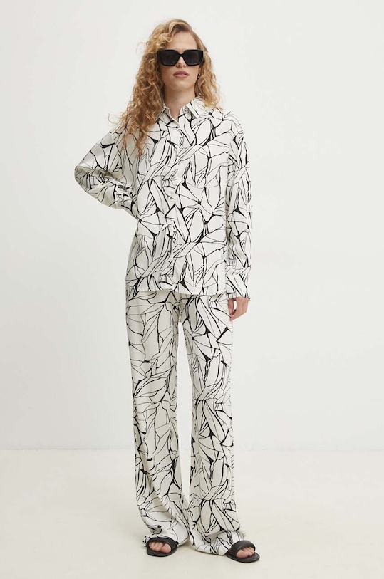 Souprava Answear.LAB látka bílá SNG13.TMS