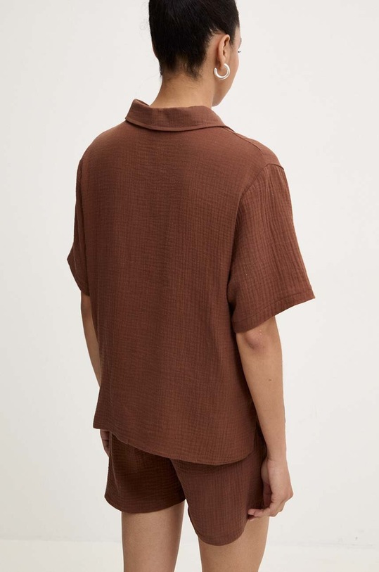 Answear Lab komplet bawełniany SNG14.TMS brązowy WZ24