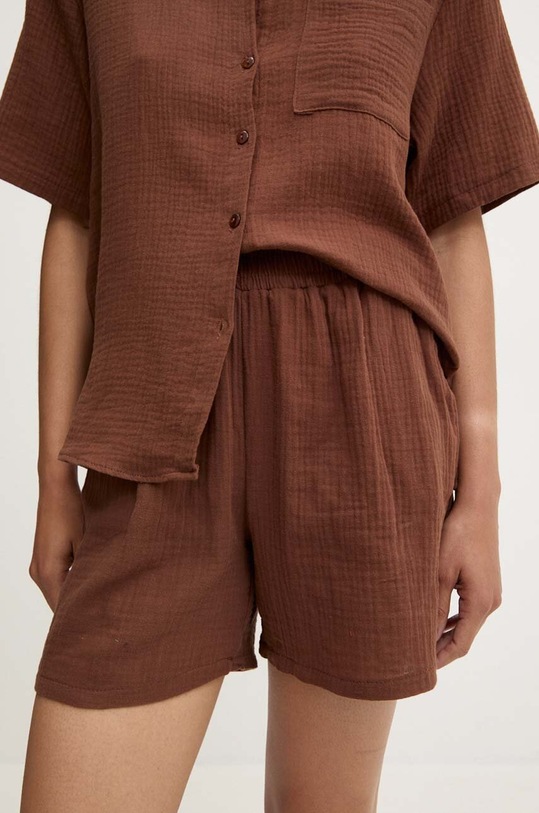 Answear Lab komplet bawełniany SNG14.TMS brązowy