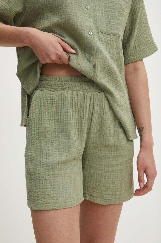 Answear Lab komplet bawełniany zielony SNG14.TMS