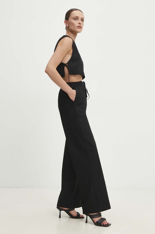 Комплект спално бельо Answear.LAB текстил черен 1531.1532.FKK