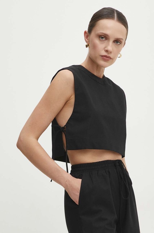 Одежда Льняной комплект Answear.LAB 1531.1532.FKK чёрный