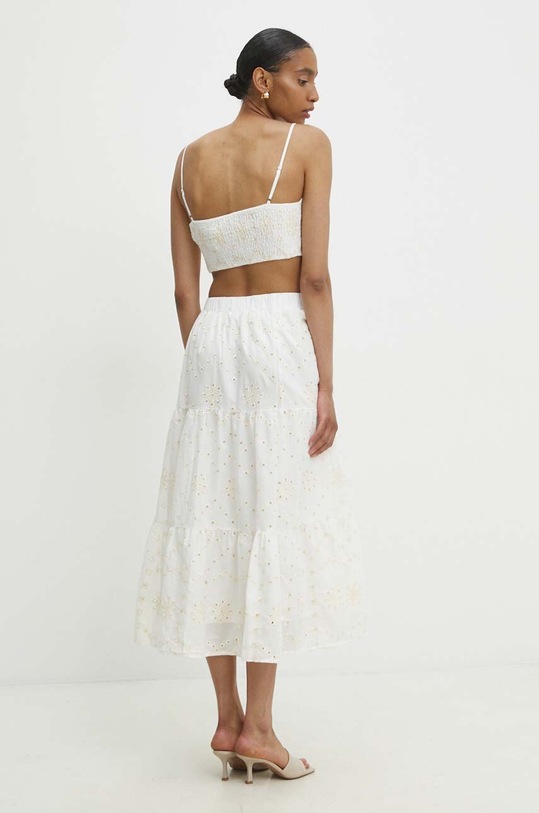 Answear Lab komplet - bluzka i spódnica 061.ims biały WZ24