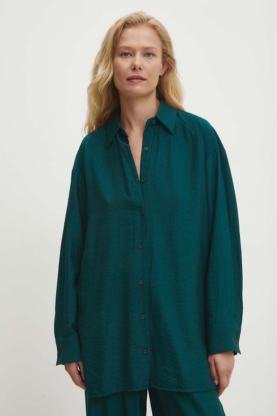 Answear Lab cămașă și pantaloni 4177.TMS verde