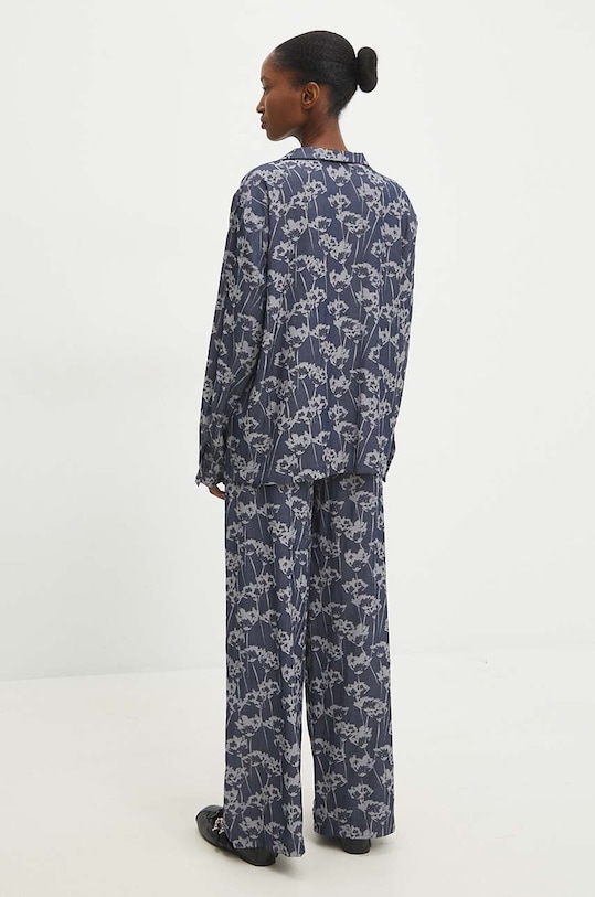 Answear Lab cămașă și pantaloni 6938.TMS bleumarin WZ24