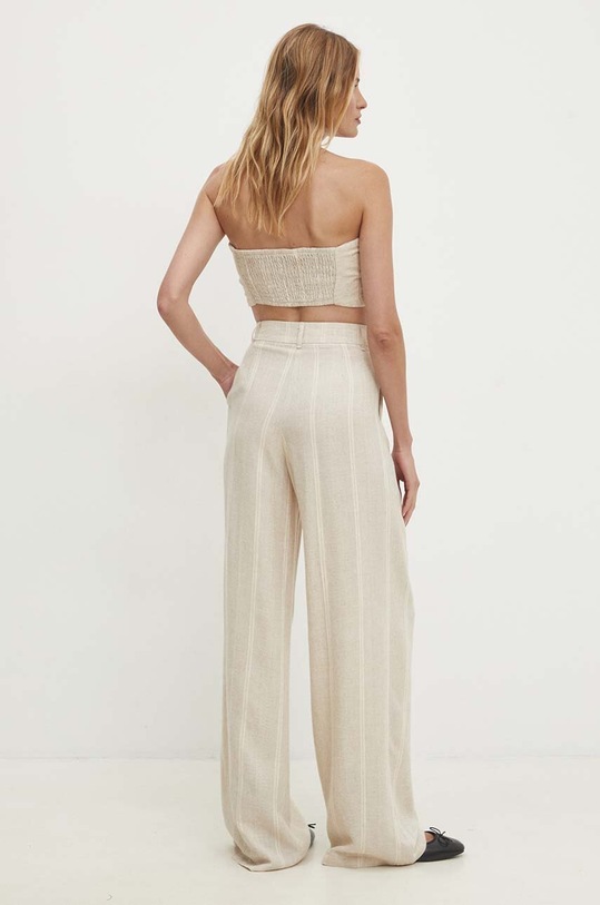 Answear.LAB komplet lniany 6812.TMS beżowy WZ24