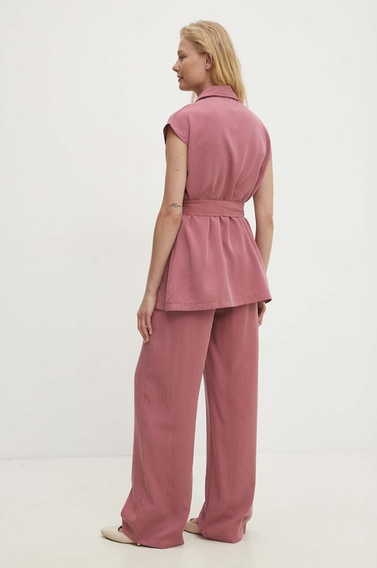 Prsluk i hlače Answear.LAB 247123.th roza WZ24