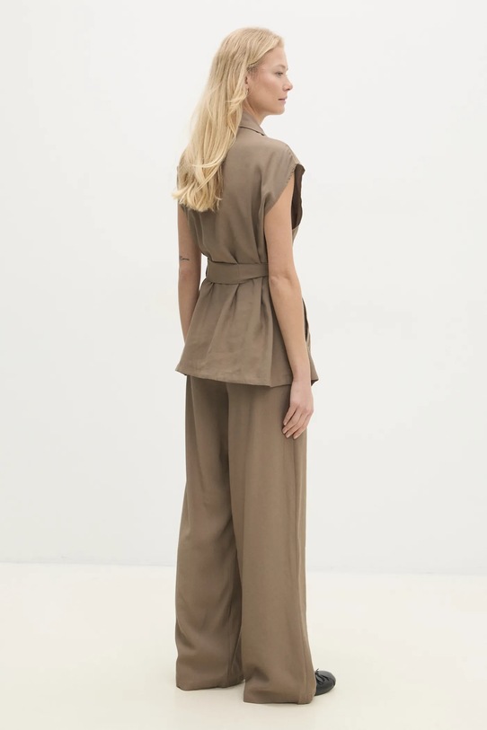 Жилет та штани Answear Lab 247123.th бежевий WZ24