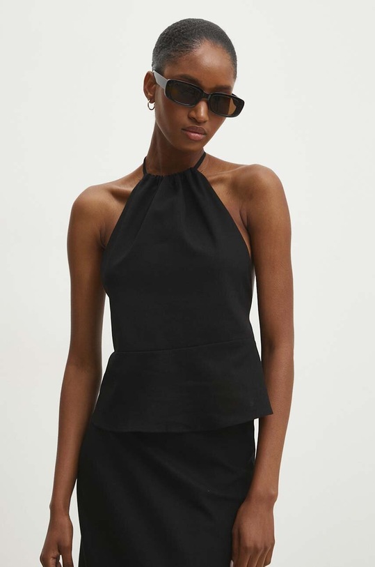 Komplet z lanom Answear.LAB črna ps8996ab.fjs