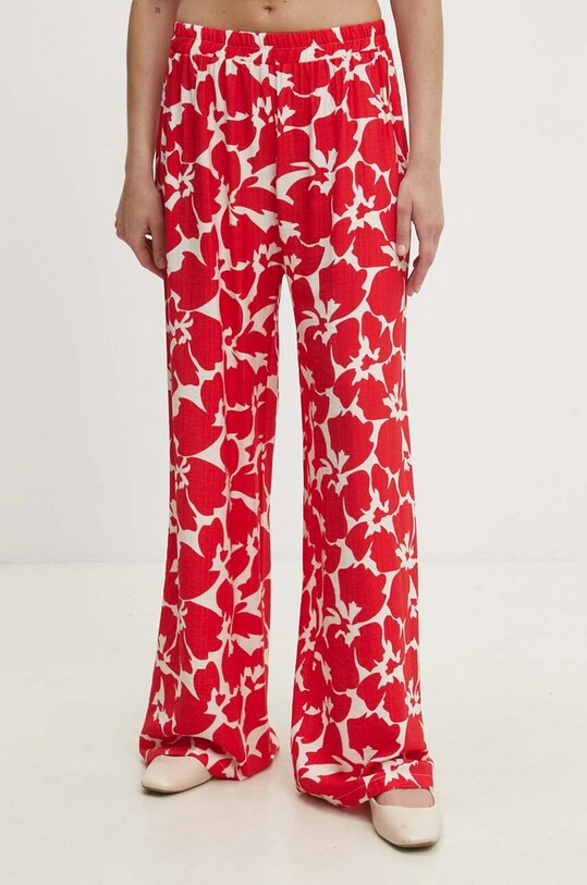Answear Lab bluză și pantaloni rosu v3543.fh