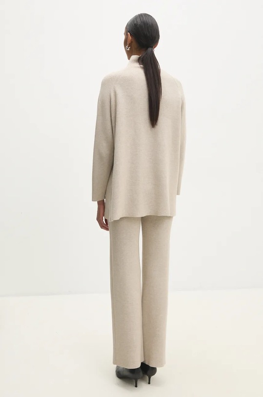 Odzież Answear Lab sweter i spodnie ST2337.UMS beżowy