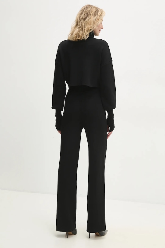 Answear Lab bluză și pantaloni w24W.LF.220327.tos negru WW25