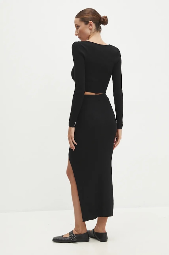 Светр та спідниця Answear.LAB DZ93065.hms чорний WZ24