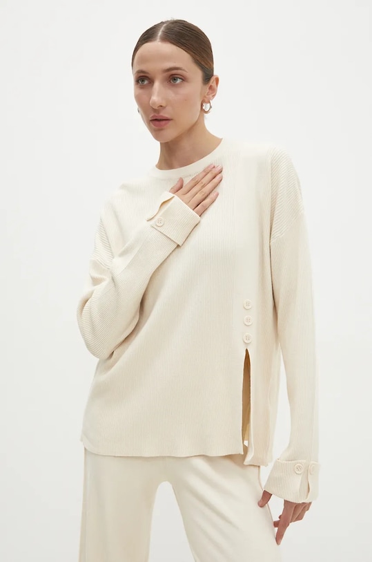 Odzież Answear Lab komplet 8023.HLK beżowy