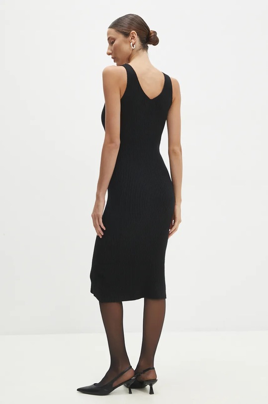 Šaty a svetr Answear.LAB černá W0926AB.HLK