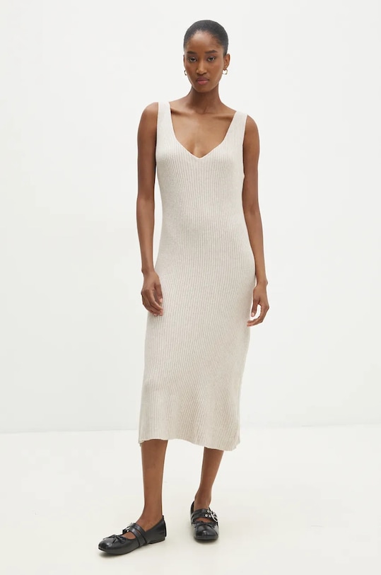 Answear.LAB komplet W01043AB.HLK beżowy WZ24