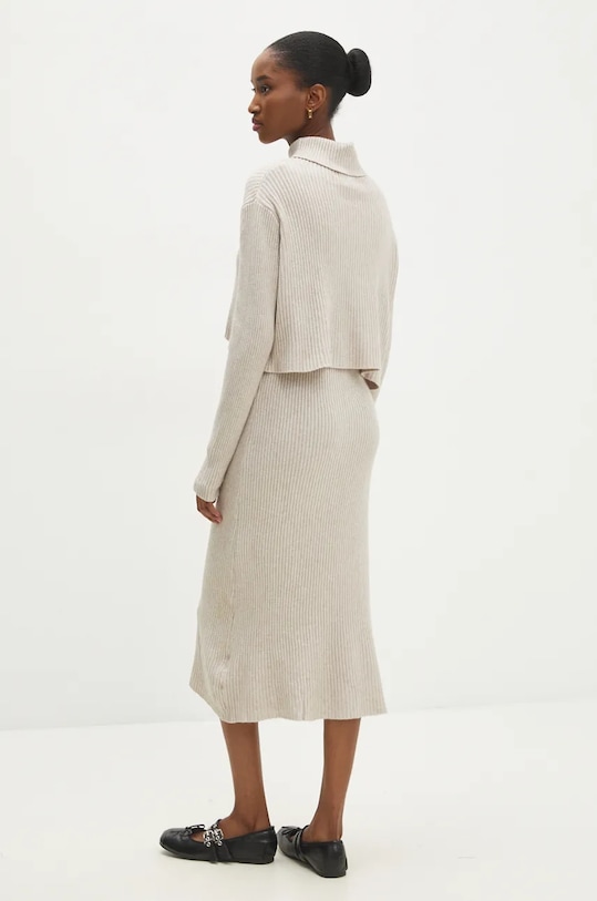 Answear.LAB komplet beżowy W01043AB.HLK