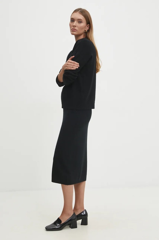 Answear Lab bluză și fustă N7193.HLK negru