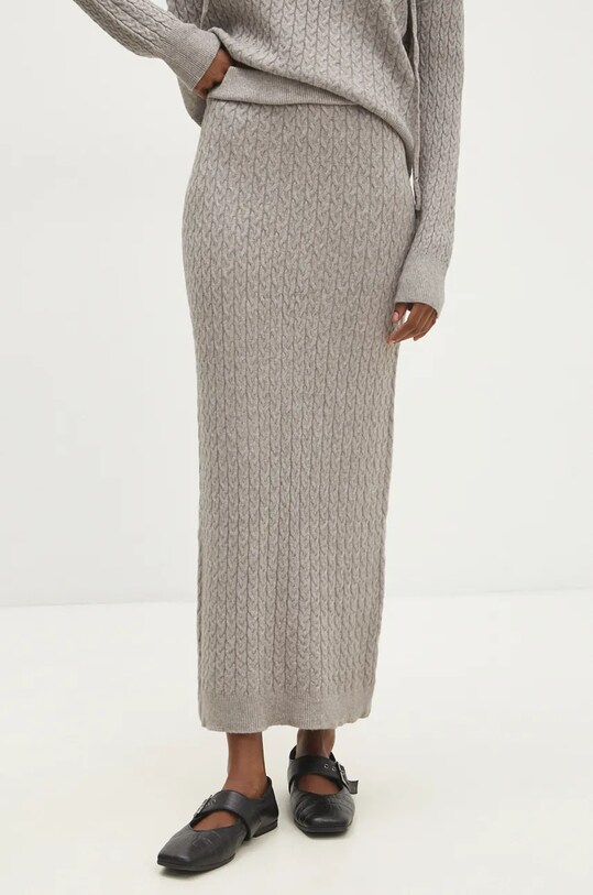Odzież Answear.LAB sweter i spódnica W2011AB.HLK szary