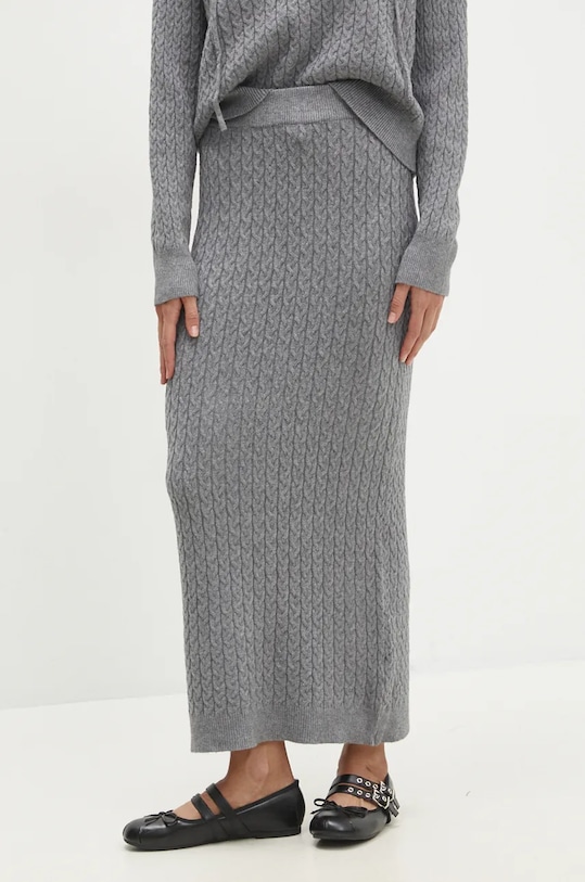 Answear.LAB sweter i spódnica szary W2011AB.HLK