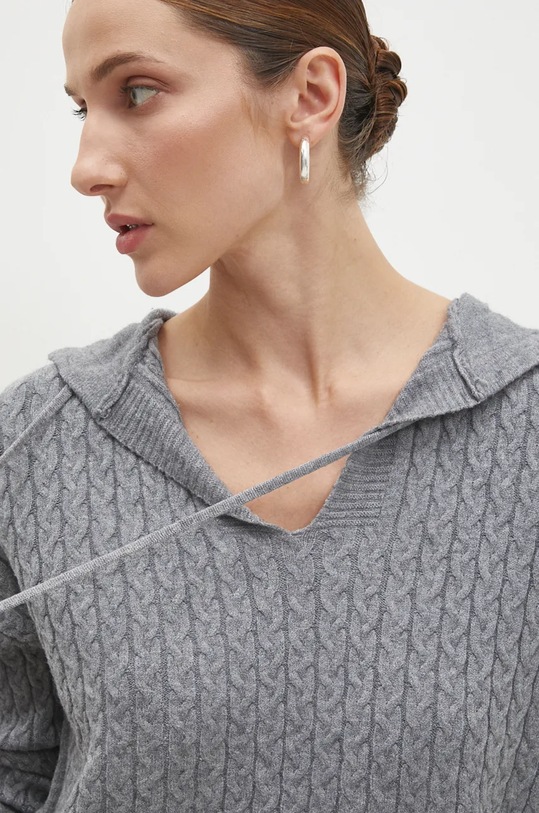 Answear.LAB sweter i spódnica W2011AB.HLK szary