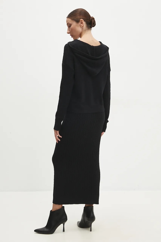 Answear.LAB sweter i spódnica W2011AB.HLK czarny WZ24