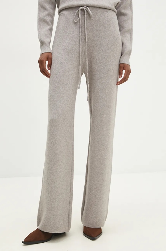 Odzież Answear Lab sweter i spodnie W2107AB.HLK szary