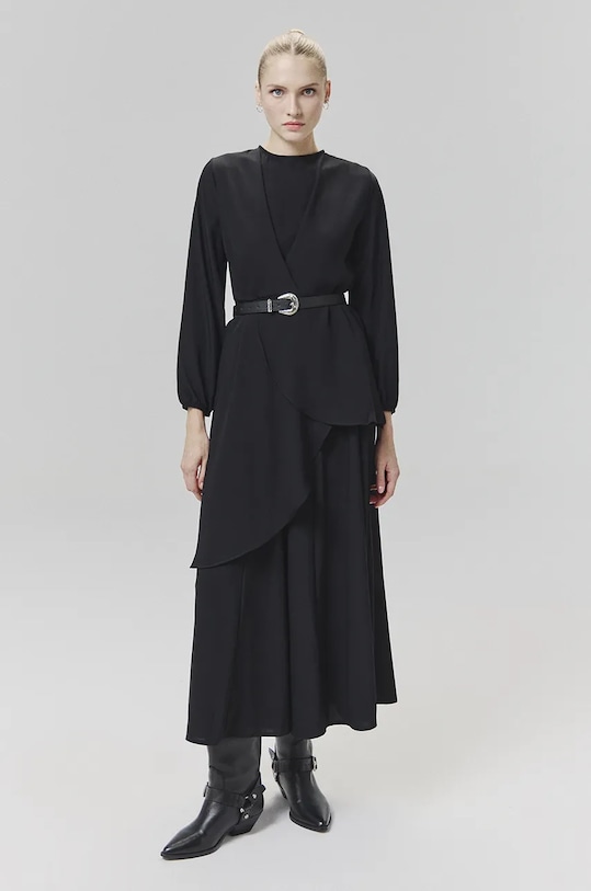 Σετ Answear.LAB ύφασμα μαύρο 2057.tlk