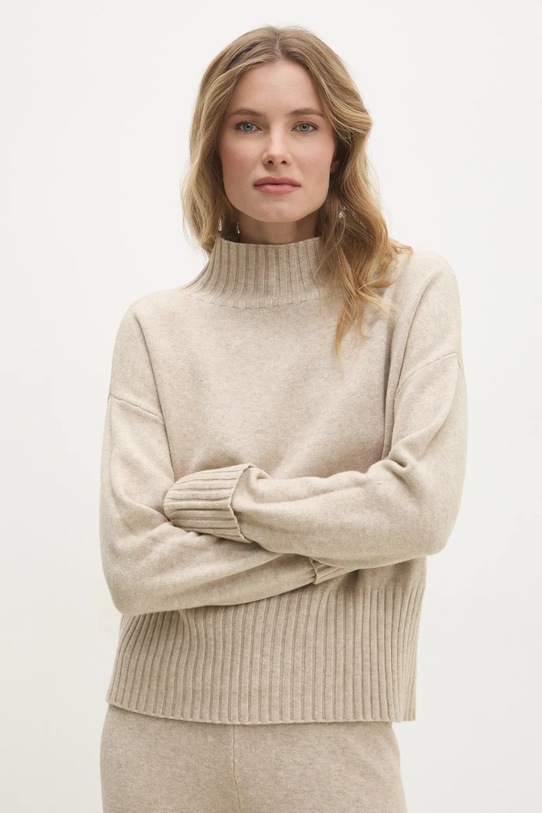 Odzież Answear Lab komplet n713637.IKK beżowy