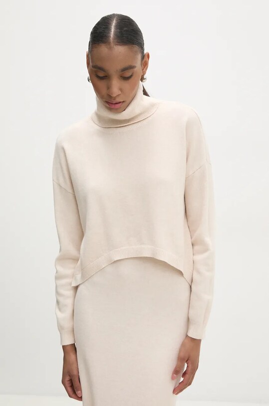 Answear.LAB vestito e maglione m8561.FKK beige