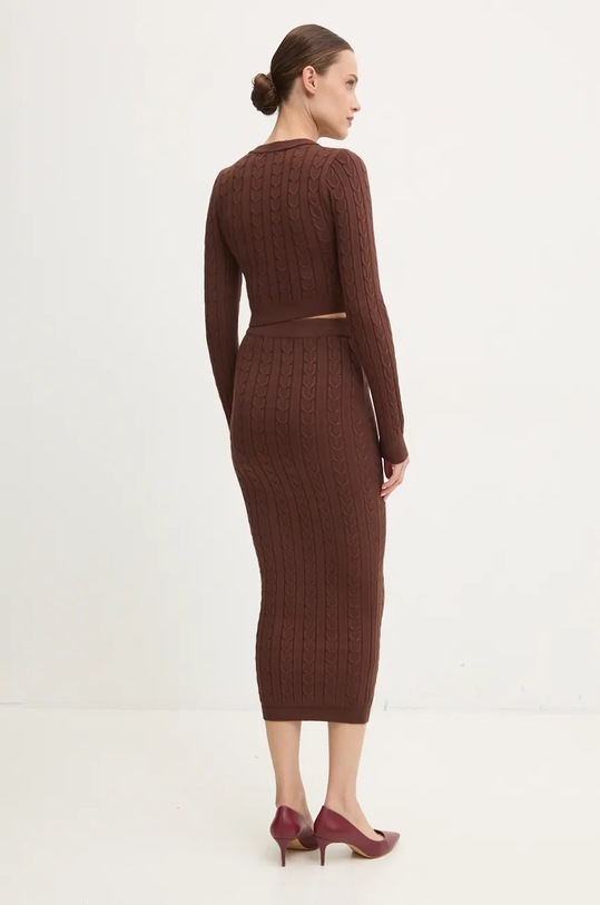 Свитер и юбка Answear.LAB DZ92955.hms коричневый WZ24