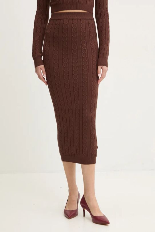 Свитер и юбка Answear.LAB коричневый DZ92955.hms