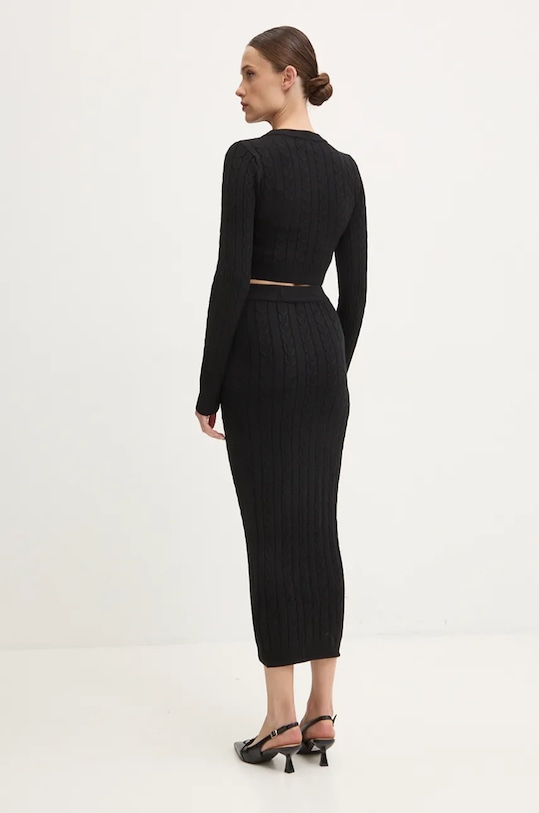 Answear Lab bluză și fustă DZ92955.hms negru WZ24