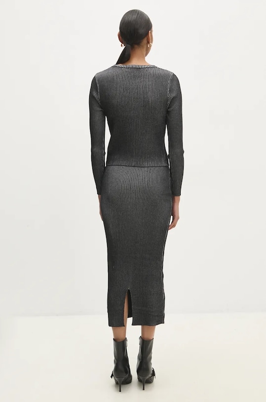 Пуловер и пола Answear.LAB MS60125.hlk черен WZ24