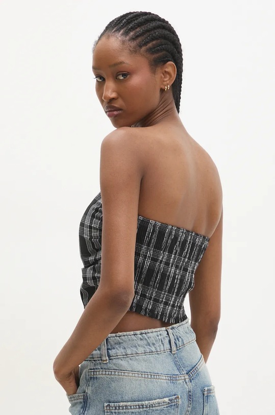 Answear Lab komplet top i koszula TR0622.hms czarny