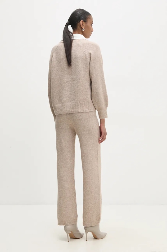 Vlněná sada Answear.LAB m756.fos béžová WZ24