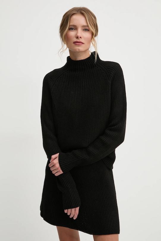 Answear Lab compleu tricotaj negru sngsb.tos