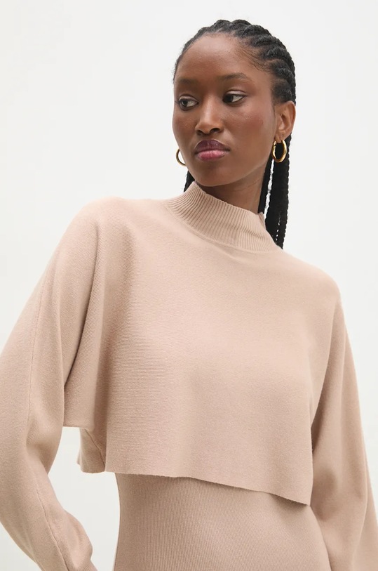 Answear Lab rochie și pulover mc9018.FLK