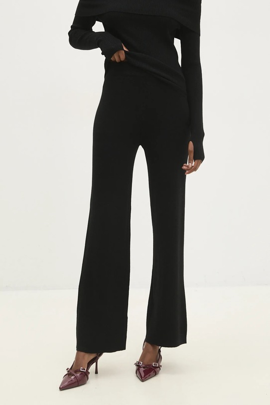 Komplet pulover i hlače Answear.LAB crna ms3160.ilk