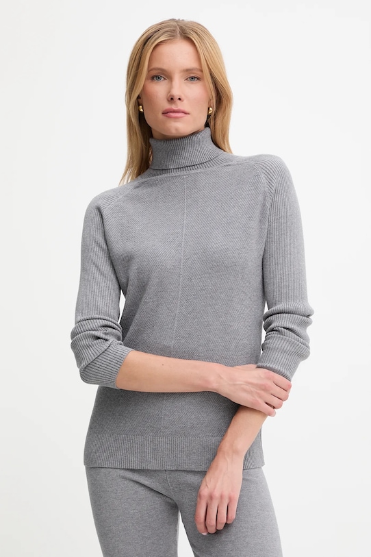 Sada s příměsí kašmíru Answear.LAB WF2589AB..FKK šedá WZ24