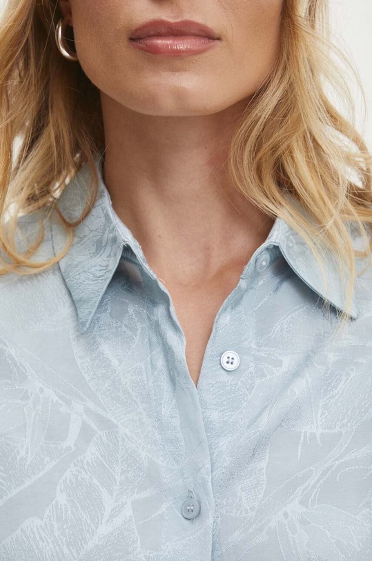 Answear Lab koszula b9387.iw niebieski