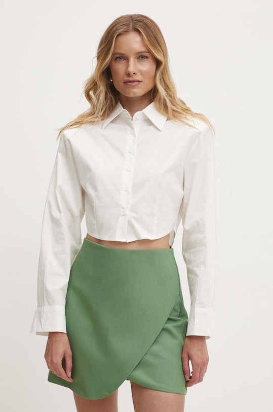 Answear.LAB koszula z elastanem biały 18953..iw