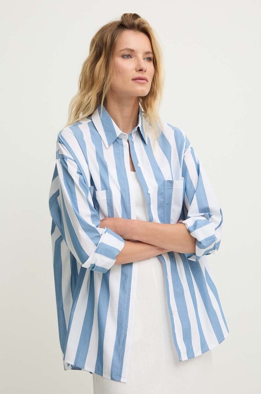 Bavlněná košile Answear.LAB bílá 6985.HWK