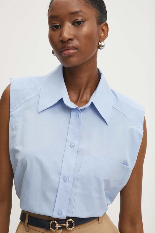 Bavlnená košeľa Answear.LAB modrá 5210.TWK